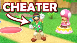 I Made Luigi CHEAT in Mario Party Superstars (vs Master CPUs) *Best Items Mod*
