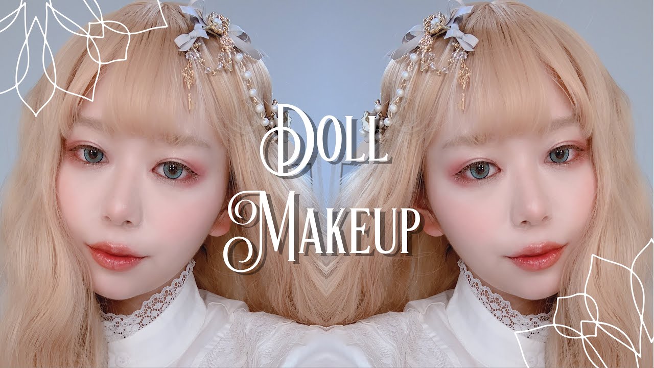 【ハロウィン】リアルドールメイク❣️DOLL MAKEUP by 桃桃