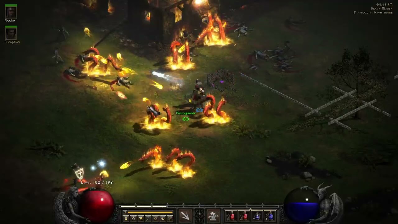 ACT 1 Nightmare Difficulty Casual Sorceress | Diablo 2 Casual playthrough #1