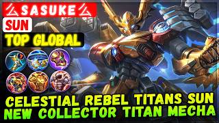 Celestial Rebel Titans Sun, New Collector Titan Mecha Suit Skin [ Top Global Sun ] 么 S A S U K E 么 screenshot 4