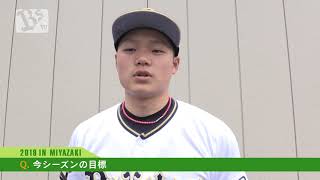 28 富山 凌雅 選手名鑑2026 | オリックス・バファローズ