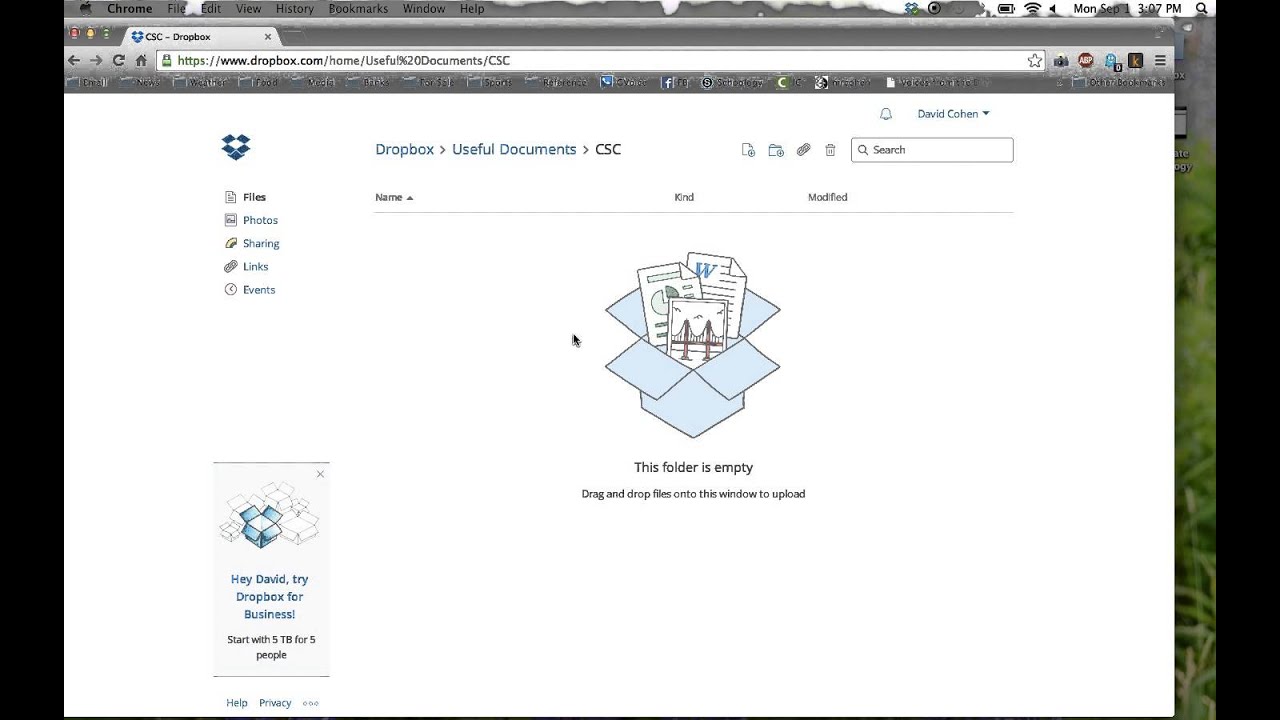 restore missing Dropbox items