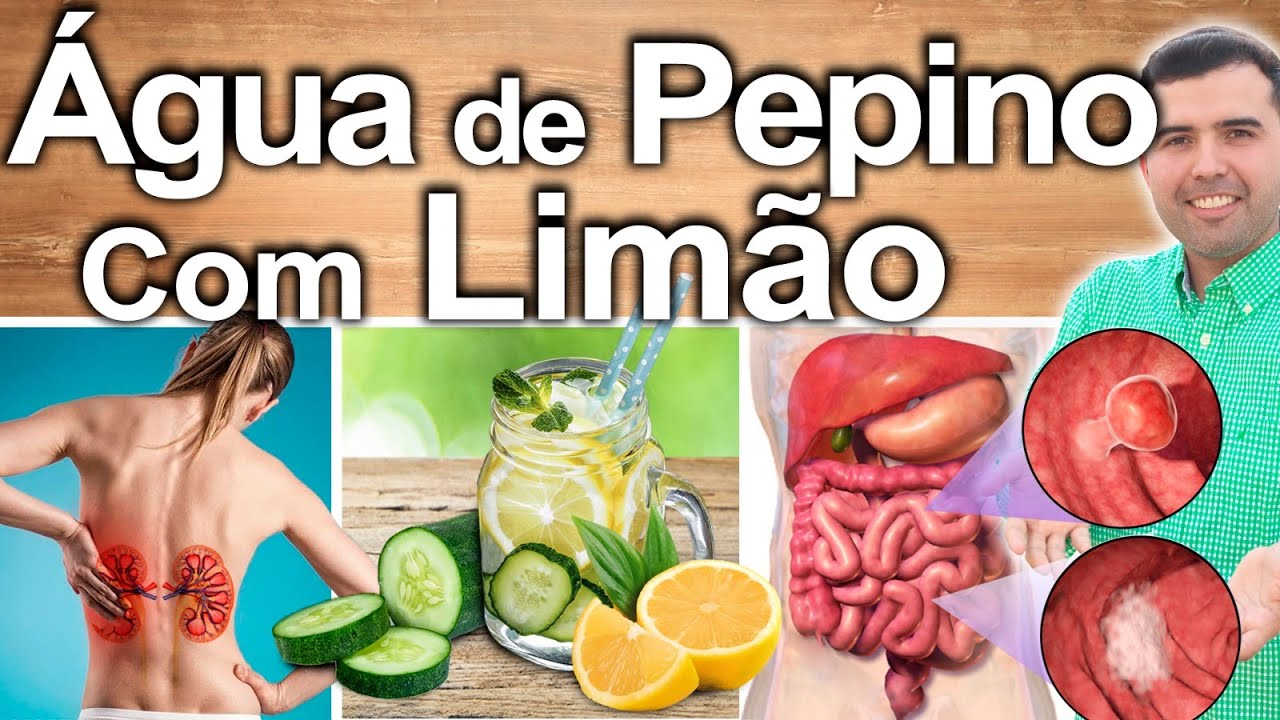 ÁGUA DE PEPINO COM LIMÃO TODOS OS DIAS! - Melhores Maneiras De Tomar, Usos E Efeitos Colaterais