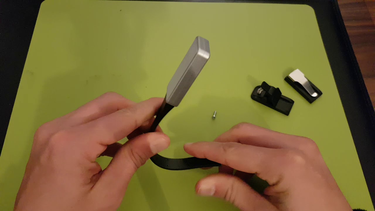 LED Leselampe, LANDEE Leseleuchte, Wiederaufladbar Leselicht, USB Leuchte