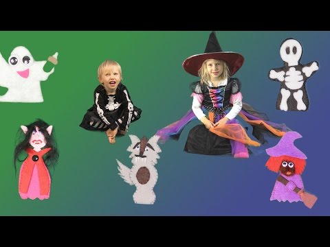 Finger Family Halloween Song | Fun Halloween Song for Kids | Little Blue Globe Band