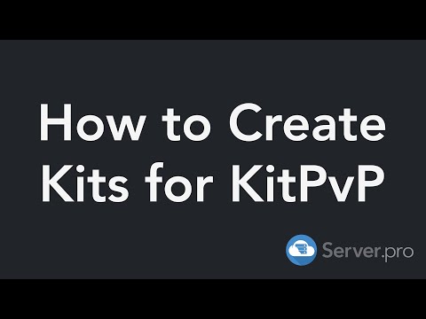 How to Create Kits for KitPvP - Minecraft Java
