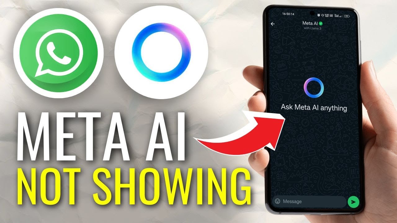 How to Fix Meta AI Not Showing on WhatsApp - Full Guide - YouTube