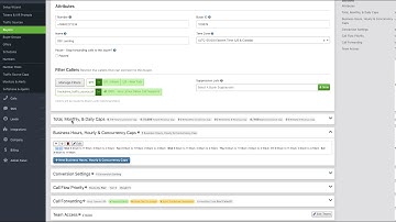TD V2.1 - Buyer Edit/Business Hours and Hourly-Concurrent Caps