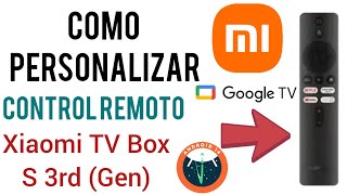How to customize the remote control of the Xiaomi TV Box S 3rd Generation screenshot 3