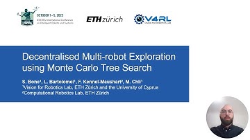IROS 2023 Presentation - Decentralised Multi-Robot Exploration using Monte Carlo Tree Search