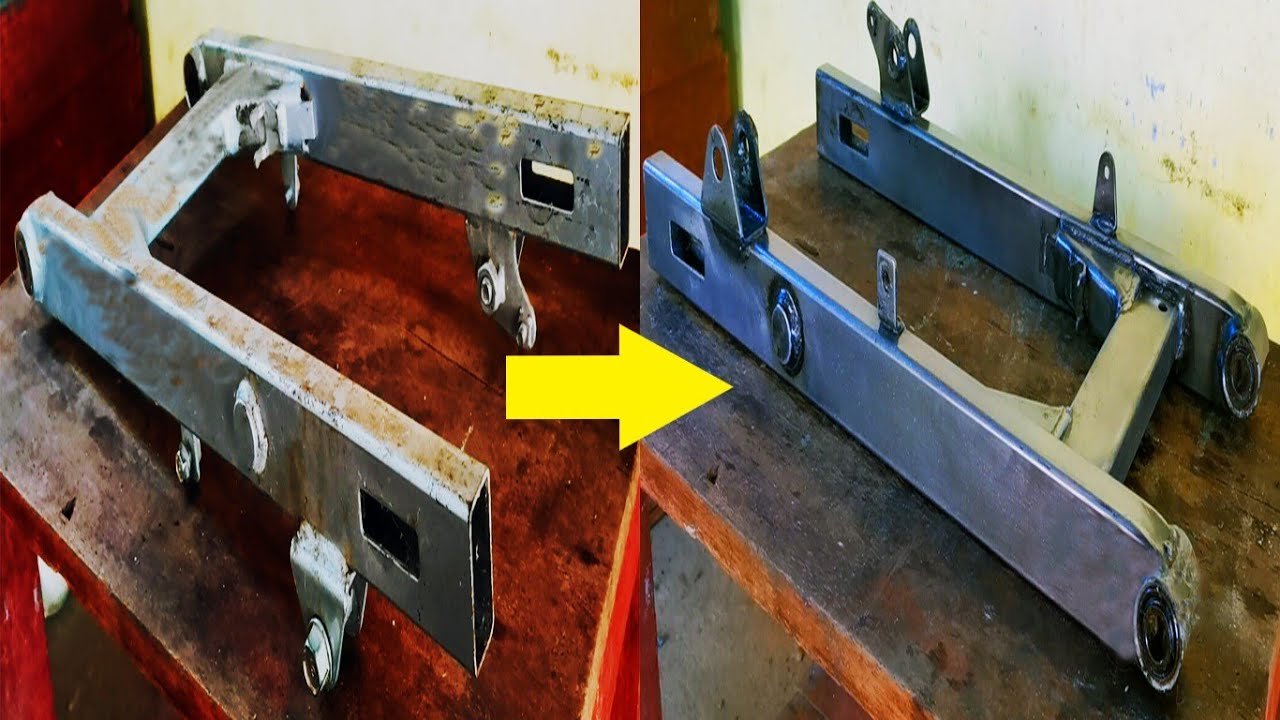 Xrm 125 Swing Arm Restoration Back To Life Youtube