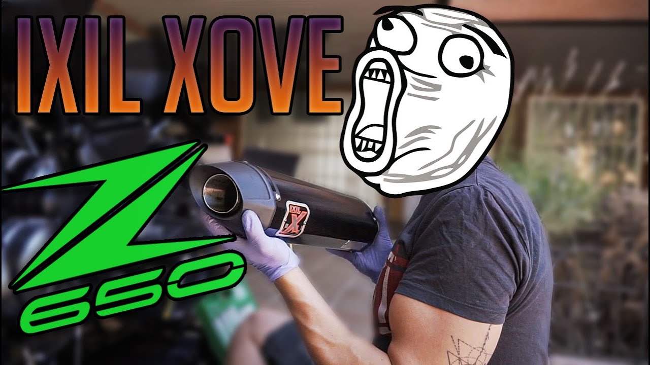 MONTANDO un IXIL a la Z650 - Comparativa de sonidos