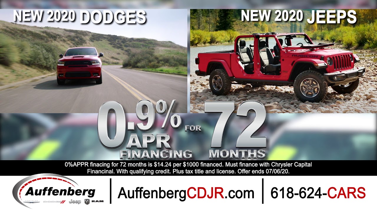 Amazing Offers on Chrysler, Dodge, Jeep and Ram Trucks | Auffenberg