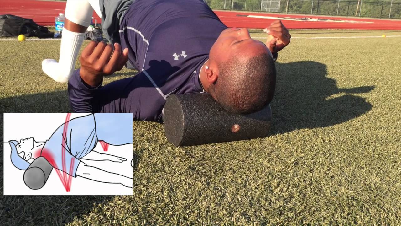Soft Tissue Therapy - Foam Rolling the Thoracic Spine - Trapezius and Latissimus Dorsi Muscles mobility login