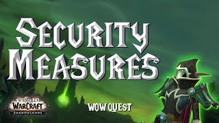 Security Measures - WoW Quest