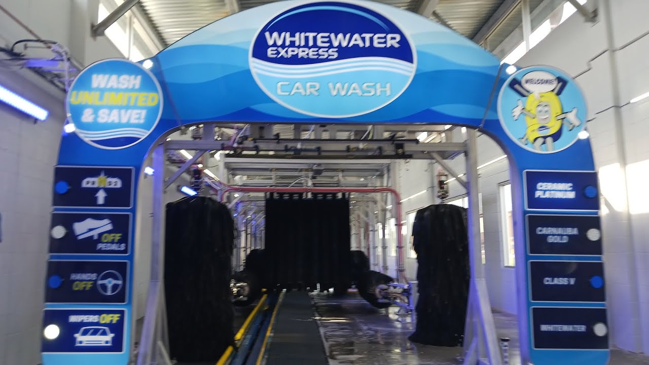 (FreeWash)Sonny's Tunnel At WhiteWater Express Car Wash In Bellmead