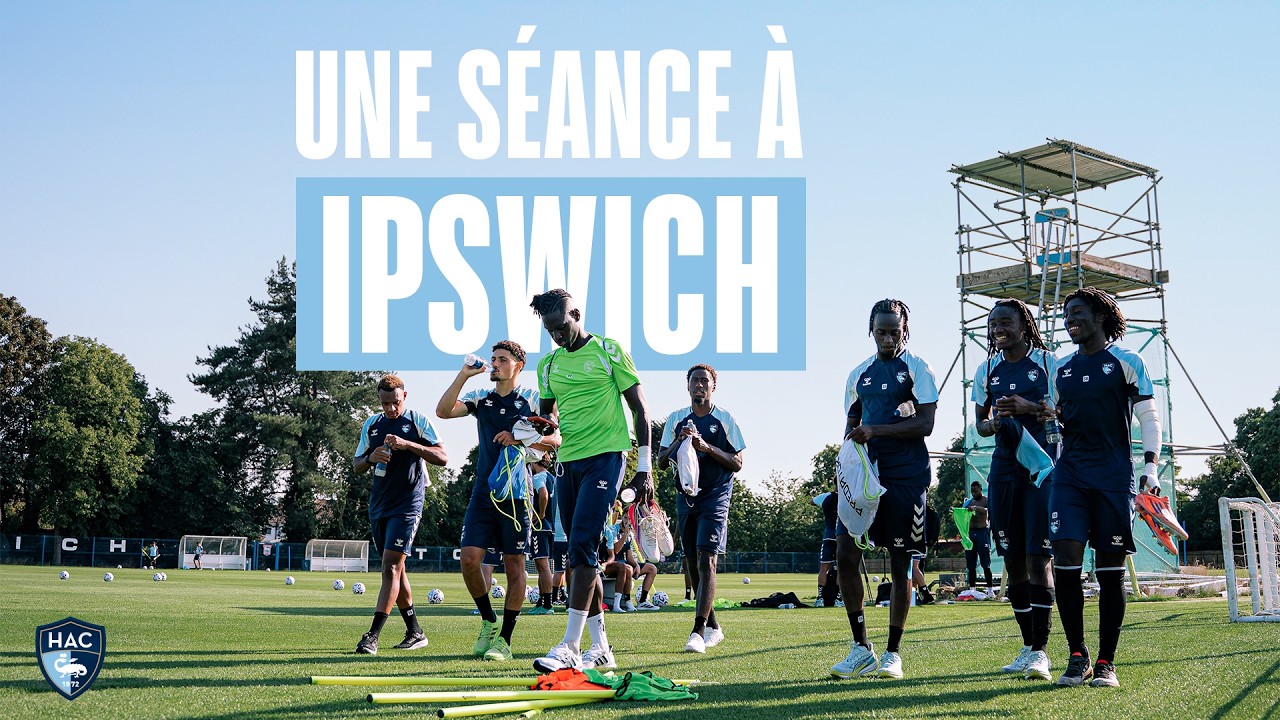 ⚽️ Veille de match de prépa' à Ipswich