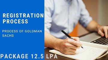 GoldmanSachs Registration Process and Eligibility criteria