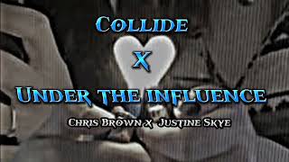Collide-Justine Skye X Under the influence-Chris Brown [Tiktok remix] Resimi