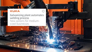 Galvanizing plant automates welding process and expands its portfolio