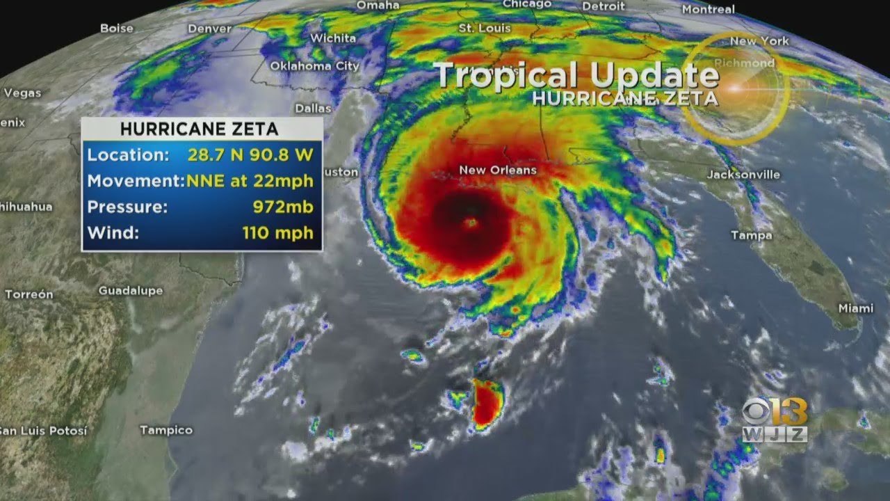 Meg McNamara Is Tracking Hurricane Zeta