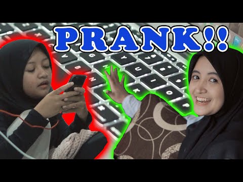 PRANK JUAL LAPTOP ADIK!! BENERAN NGAMBEK