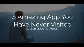 5 MOST AMAZING APPS YOU HAVEN'T SEEN YET | ANDROID APPS | SOFTWARE FLEX screenshot 2