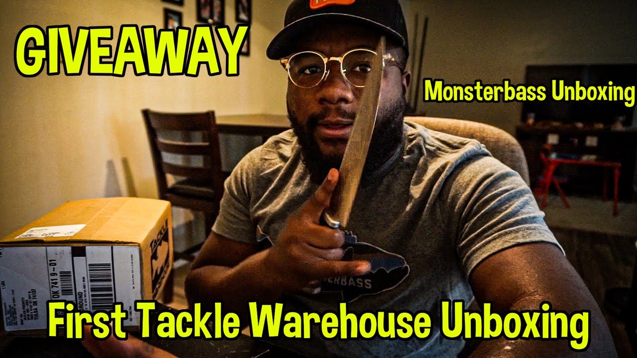 First Tackle Warehouse Unboxing+ GIVEAWAY And Monsterbass SEP Unboxing!