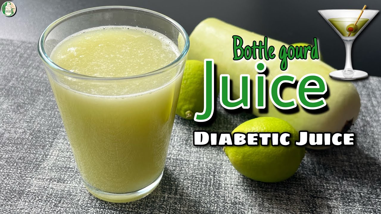 1 minute Bottle gourd Juice | Diabetic Juice | Healthy Gourd Juice Recipe | Sattvik Kitchen