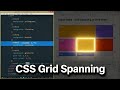 CSS Grid Items Spanning Tutorial in Hindi   Urdu