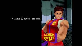Dead Or Alive Tecmo 1996 - Fullgame Jann-Lee 4K 60Fps - Sega Model 2 Arcade