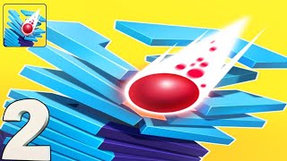 Stack Ball - Walkthrough Gameplay Part 2 Tutorial Mobile Game (Android, ios)  screenshot 5