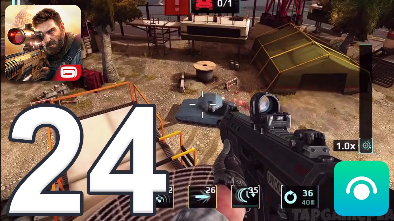 Sniper Fury - Gameplay Walkthrough Part 24 - Washington (iOS, Android)