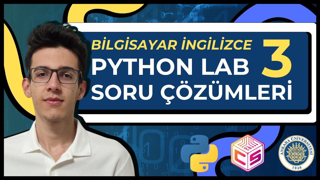 For Döngüsü | COM1001 Python Lab3 - YouTube