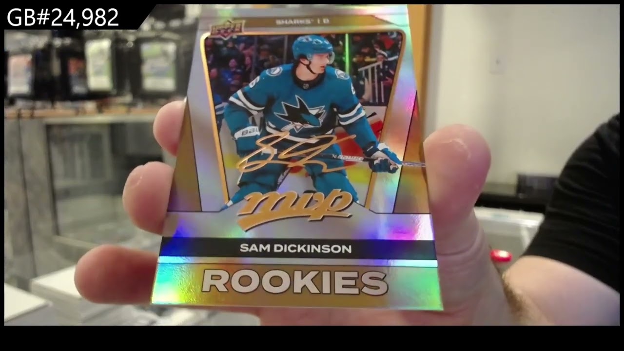 GB #24,982 - 25-26 UD MVP CDD Silver & 23-24 SP Authentic Hockey Box Break