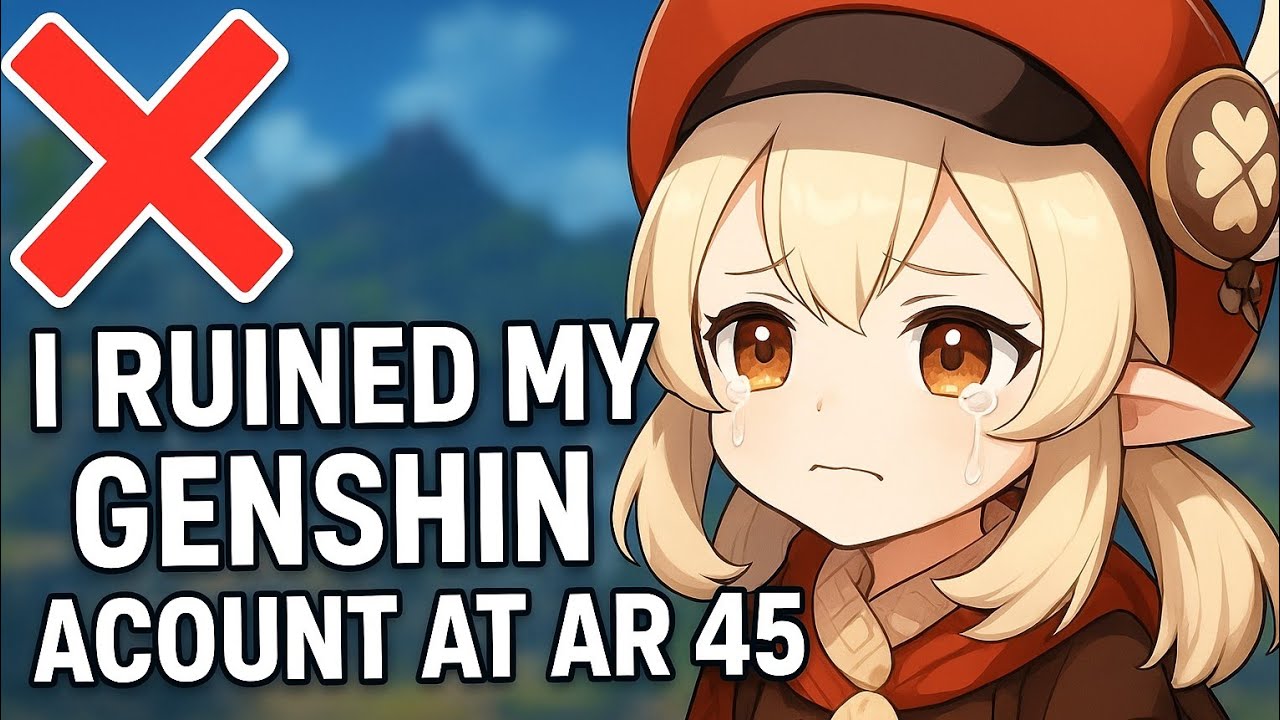 I Made the WORST Mistake at AR 45 in Genshin Impact 😭 (Don’t Do This!)"