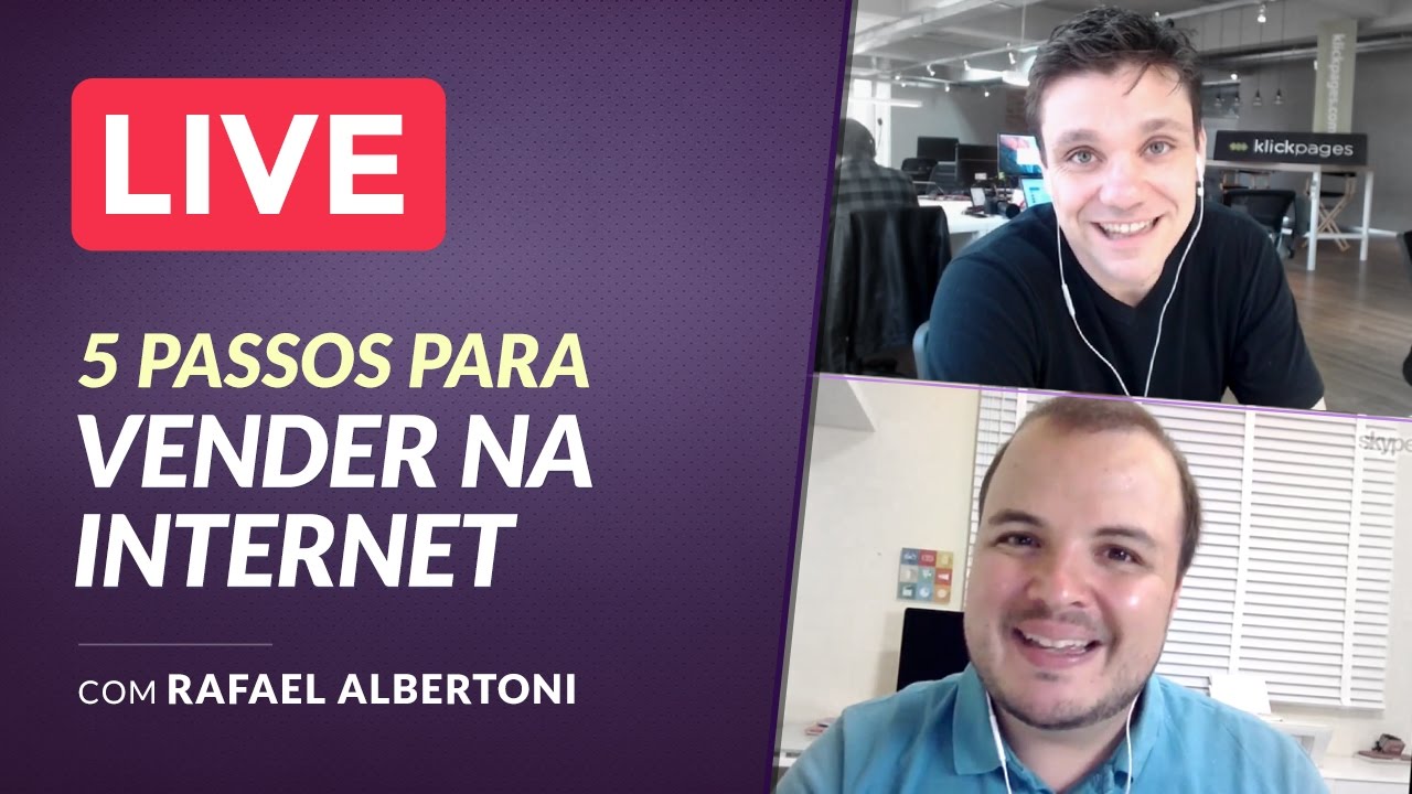 AO VIVO - 5 Passos para Vender na Internet - YouTube