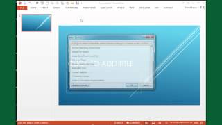 Embedding a YouTube video in PowerPoint 2011, 2013