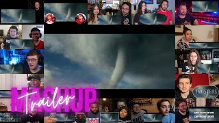 Twisters - Official Trailer Reaction Mashup 🌪⛈ - Daisy Edgar-Jones - Anthony Ramos