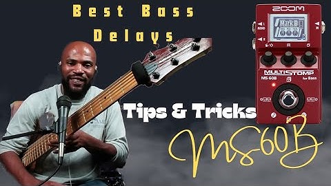 PT3 Secret Bass Delay Setting (Zoom MS-60B) MultiStomp Pedal