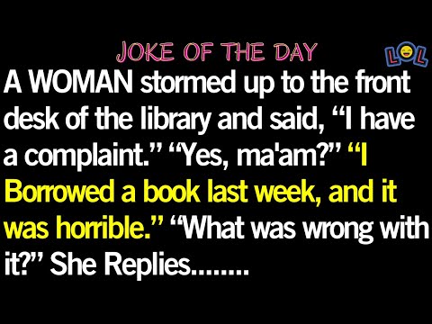 😂Best Jokes | “I Borrowed a book last week, and it was horrible.” #loljokes