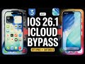iCloud Free Bypass iOS 26.1 🔥 iPhone A12+ Activation Lock Remove
