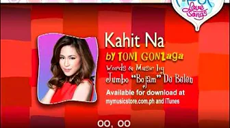 Toni Gonzaga sings "Kahit Na" for Himig Handog P-Pop Love Songs Toni Gonzaga sings "Kahit Na" for Himig Handog P-Pop Love Songs