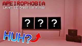 HOW TO ESCAPE Level 12: Creative Minds in Apeirophobia (ROBLOX)