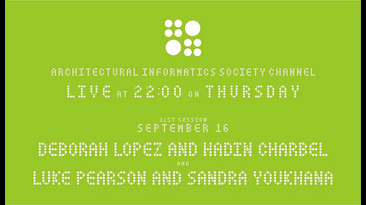 31 Deborah Lopez and Hadin Charbel  Luke Pearson a...