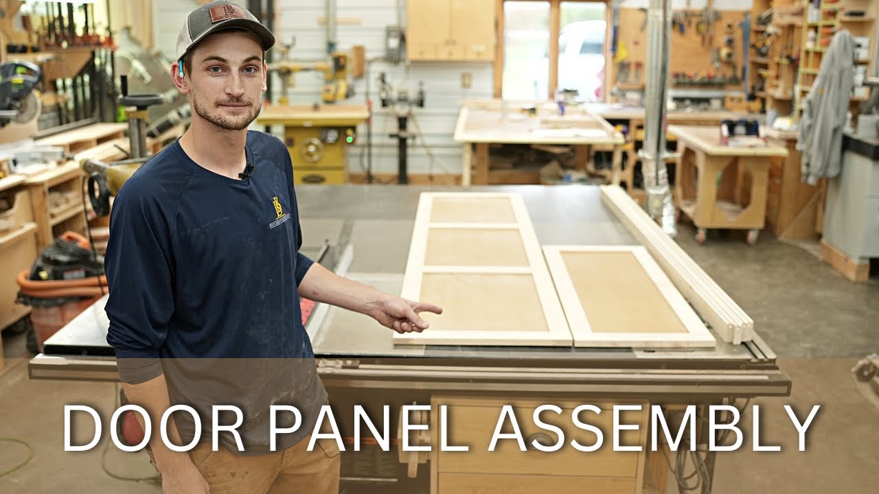 How We Assemble Door Panels For Custom Cutting Styles, Rails