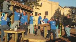 Dominion Volunteers Build Outdoor Classroom in One Day