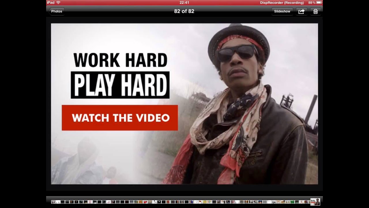 Wiz Khalifa - Work Hard Play Hard