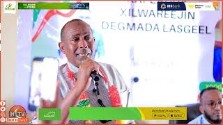 Xil Wareejinta Xoghayihii Hore Iyo Xighayaha Cusub Ee Dagmada Laas Geel
