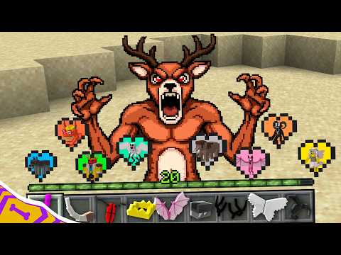 Tenho CORAÇÕES de 99 NOITES NA FLORESTA No Minecraft